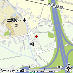 岩手県盛岡市上厨川幅14周辺の地図