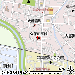 千藤了会 久保田医院周辺の地図