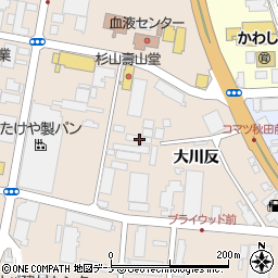 秋田県秋田市川尻町大川反233-115周辺の地図