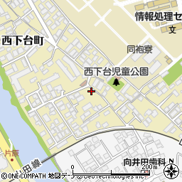 岩手県盛岡市西下台町4-37周辺の地図