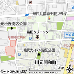島田クリニック周辺の地図