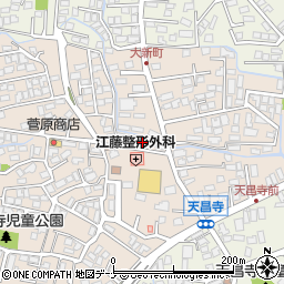 岩手県盛岡市北天昌寺町6周辺の地図