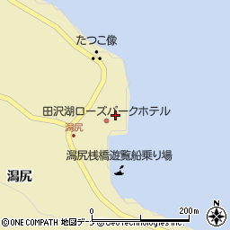 秋田県仙北市西木町西明寺潟尻78周辺の地図