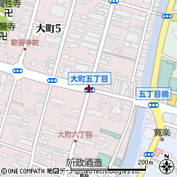 大町５周辺の地図