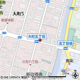 鳥放題秋田川反店周辺の地図