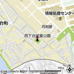 盛岡市立　河北児童センター周辺の地図