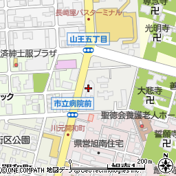 シティビル秋田周辺の地図