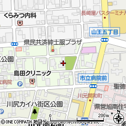 秋田県秋田市川元山下町5周辺の地図