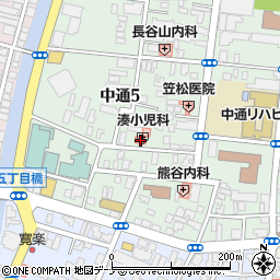 湊小児科医院周辺の地図