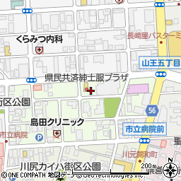 弐萬圓堂　山王店周辺の地図
