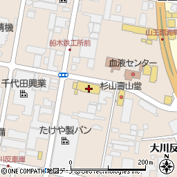 秋田県秋田市川尻町大川反233-58周辺の地図