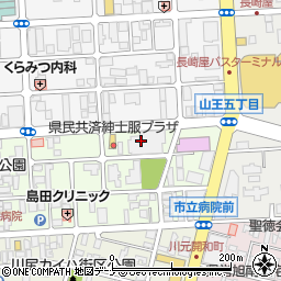 秋田県秋田市川元山下町3周辺の地図