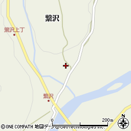 秋田県秋田市河辺三内繋沢前田面周辺の地図