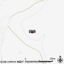岩手県盛岡市新庄（銭掛）周辺の地図