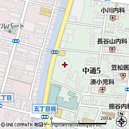 セコム株式会社　テクノ事業本部秋田支所周辺の地図