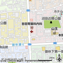 櫻会山王眼科クリニック周辺の地図