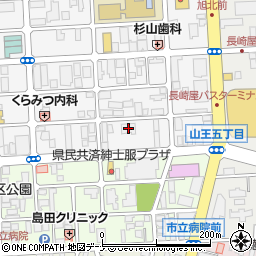 立正佼成会秋田教会周辺の地図