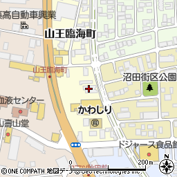 株式会社シグマ　秋田営業所周辺の地図