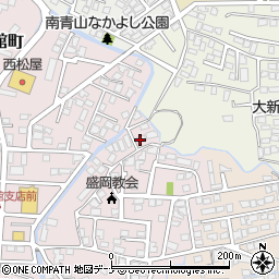 有限会社緑豊造園周辺の地図