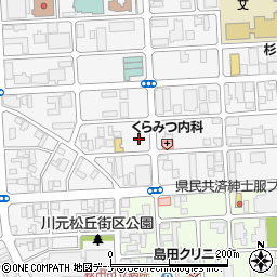 調剤薬局ツルハドラッグ秋田山王店周辺の地図