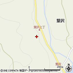 秋田県秋田市河辺三内繋沢周辺の地図