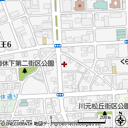 秋田県隊友会（公益社団法人）周辺の地図