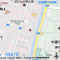 いろり家 秋田川反店周辺の地図