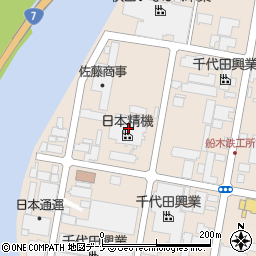 日本精機周辺の地図