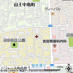 日本アクア秋田営業所周辺の地図