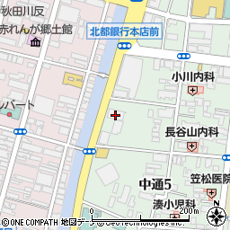 セコム株式会社　秋田統轄支社周辺の地図