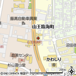 フィアット秋田周辺の地図