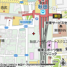株式会社峰製作所秋田工事所周辺の地図
