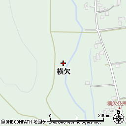 岩手県岩手郡雫石町上野横欠周辺の地図