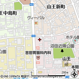 株式会社アマダ　秋田サービスセンター周辺の地図