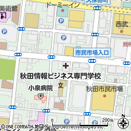野村證券株式会社　秋田支店周辺の地図