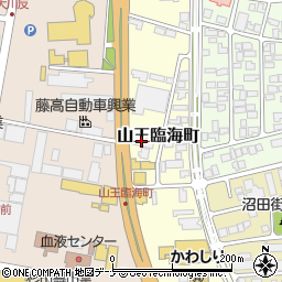 オートクラフト秋田周辺の地図