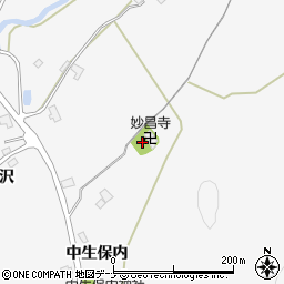 秋田県仙北市田沢湖生保内柏山周辺の地図