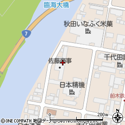 佐藤商事周辺の地図