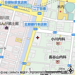 荘内銀行秋田 ＡＴＭ周辺の地図