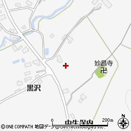 秋田県仙北市田沢湖生保内黒沢148-1周辺の地図