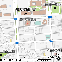 秋田県採石業協会周辺の地図