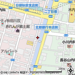 元祖 秋田乃瀧周辺の地図