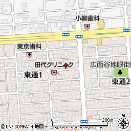 有限会社秋田オートパーツ周辺の地図
