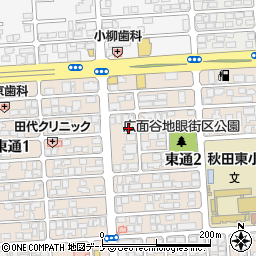 秋田スギ製材協同組合周辺の地図