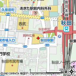 シャトーフォンテ　ＡＫＩＴＡ店周辺の地図