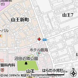 株式会社秋田ホーム清掃周辺の地図