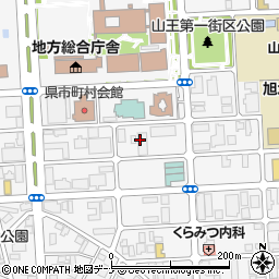 教職員共済生活協同組合　秋田県事業所周辺の地図