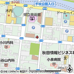 総合資格学院　秋田校周辺の地図