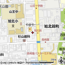 日本メナード化粧品株式会社　秋田支店周辺の地図