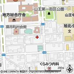 東北労働金庫　秋田県本部周辺の地図
